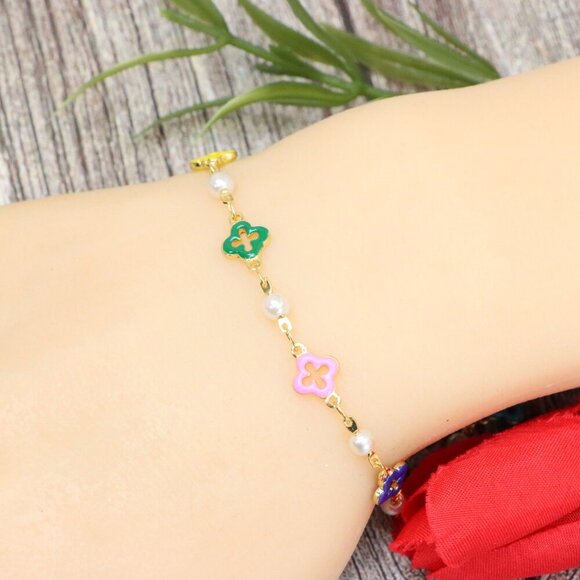 "Trendy Handmade Bracelet – A Stylish Gift for Women & Girls, MAR091590 - Picture 9 of 10